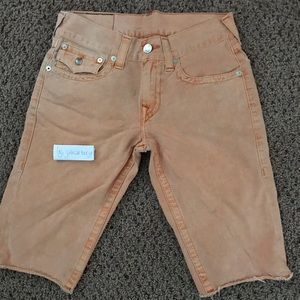 True Religion “Cut Off” Shorts Size 30